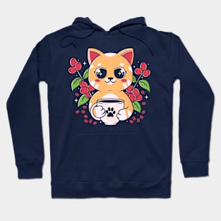 Coffee Cat Hoodie